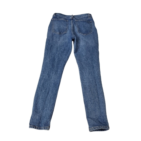 Reformation Jeans Womens 28 Maya Wash Serena‎ High Skinny Blue Button Fly Boho - Picture 8 of 11